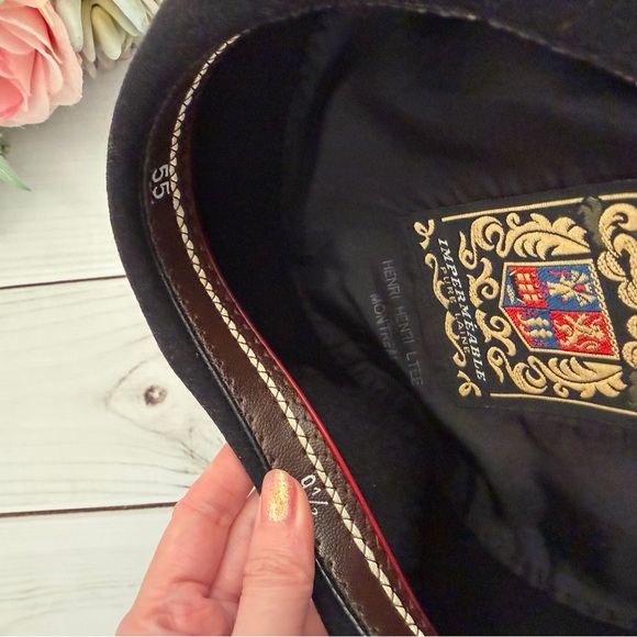 Vintage Wool Black Beret - Picture 4 of 4